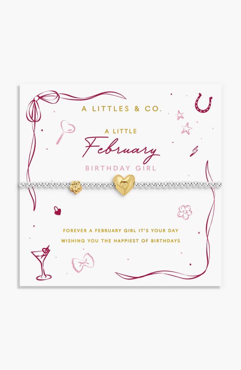 Birth Month A Little Bracelet