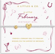 A Littles & Co. Birth Month A Little Bracelet