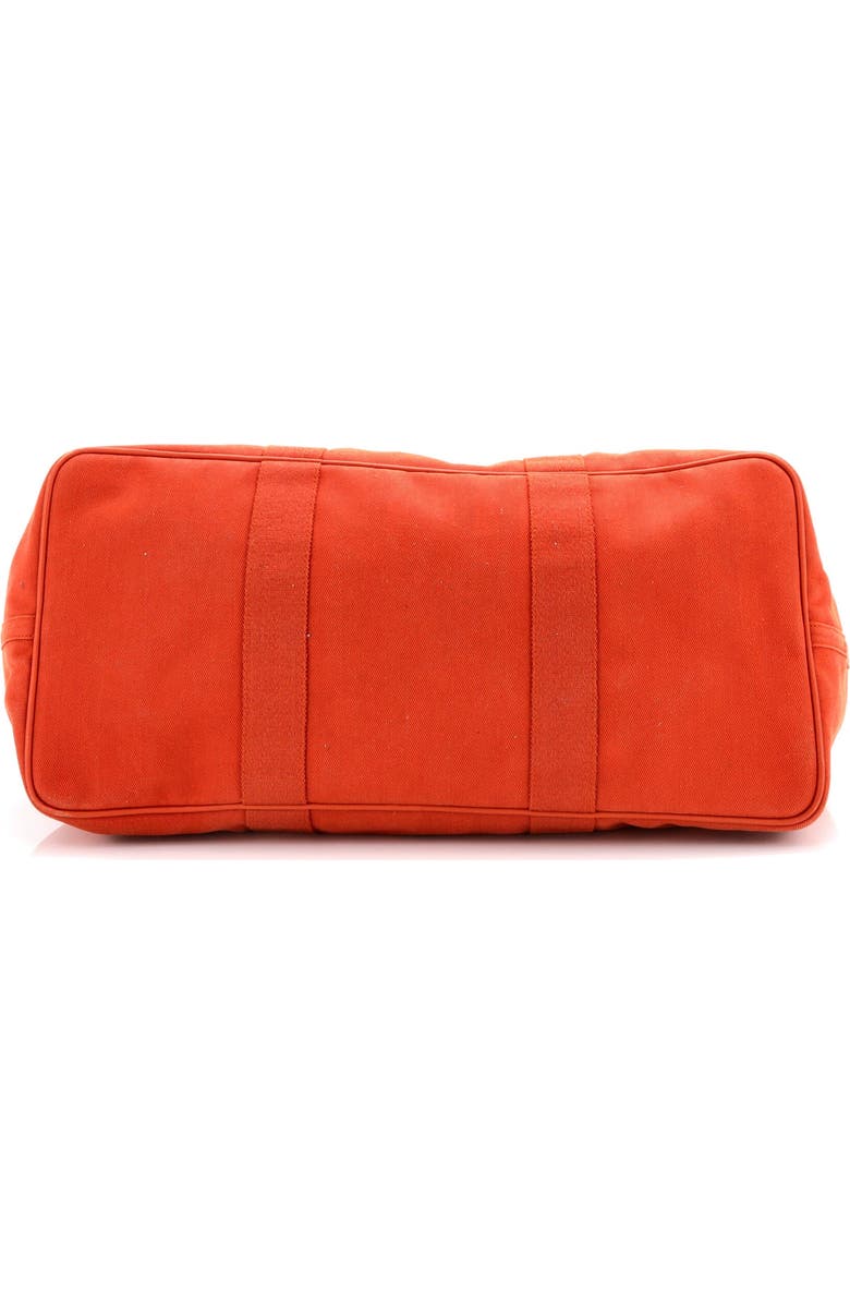 Pre-Owned Hermes Valparaiso Bag Toile and Leather GM, Alternate, color, Potiron