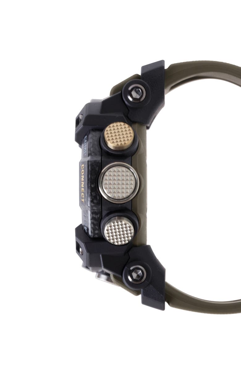 G-SHOCK Master of G Land Mudmaster GGB100X-1A3 Ana-Digi Watch, 55.4mm x 51.3mm, Alternate, color,