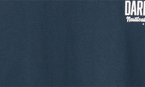 Dark Seas Nite Flyer Long Sleeve Graphic T-shirt In Blue