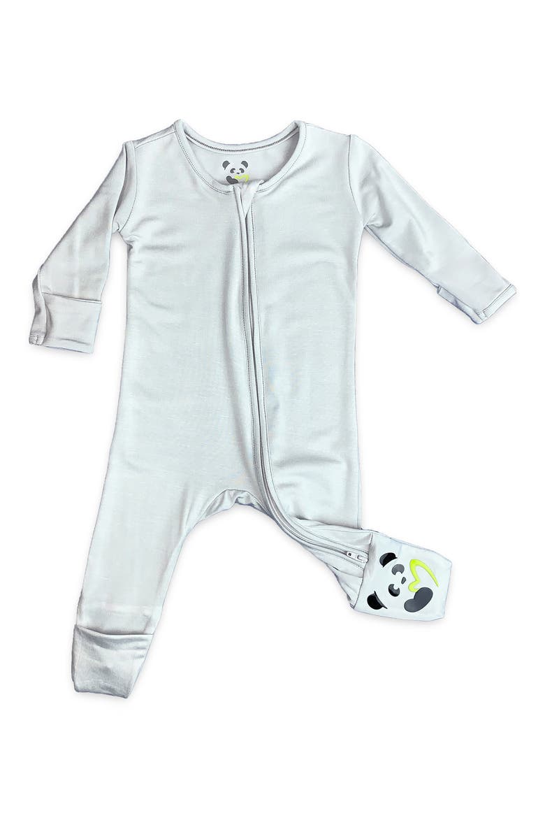 Kids' Cloud Convertible Footie Pajamas, Main, color, CLOUD GREY