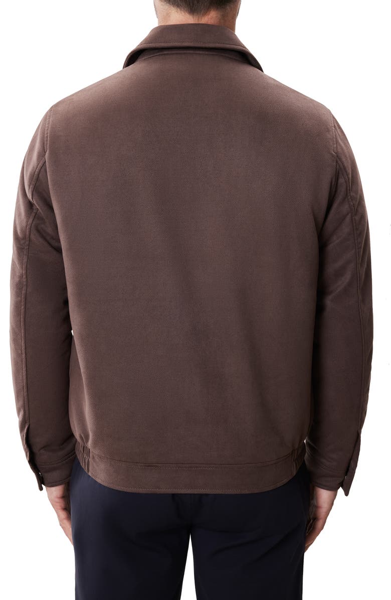 Robert Barakett Anders Cargo Pocket Zip-Up Jacket, Alternate, color, Pottery