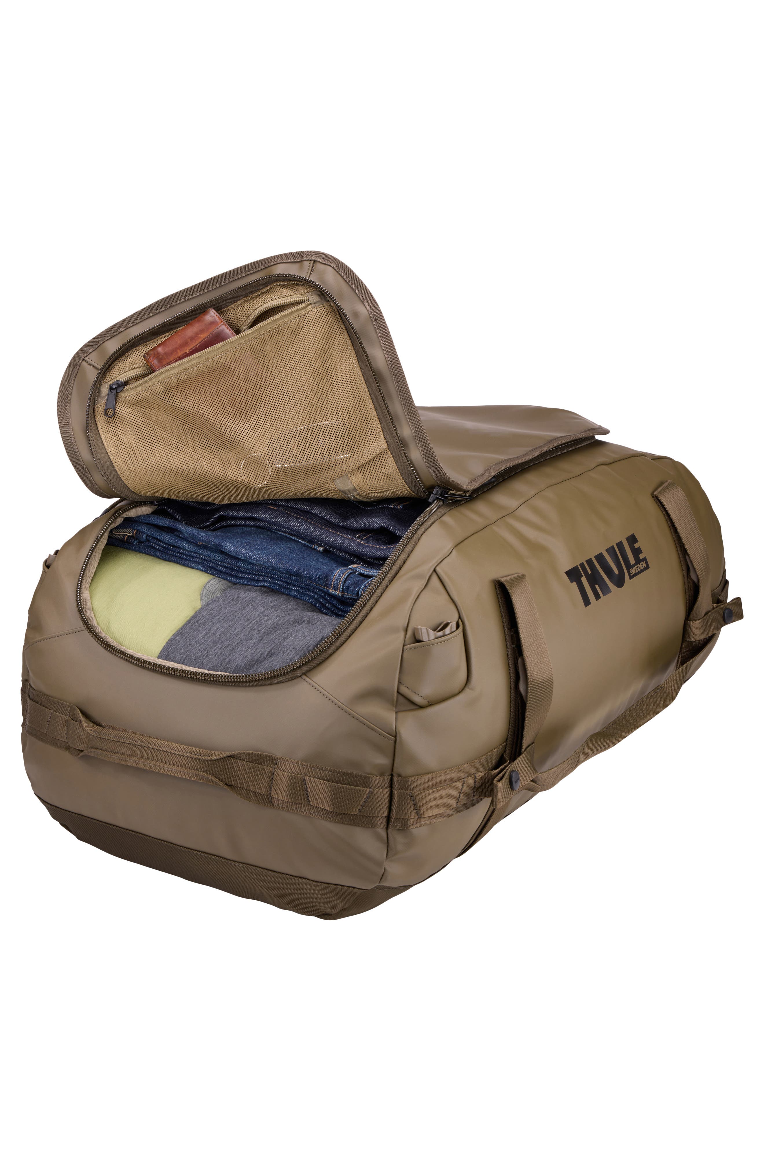 Chasm 70L Duffle Bag, Alternate, color, DEEP KHAKI