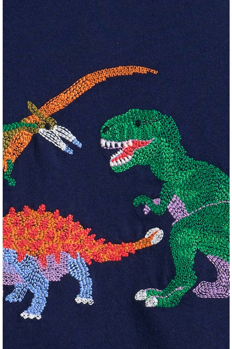 Kids' Fun Superstitch Dinosaur T-Shirt, Alternate, color, COLLEGE NAVY DINOS
