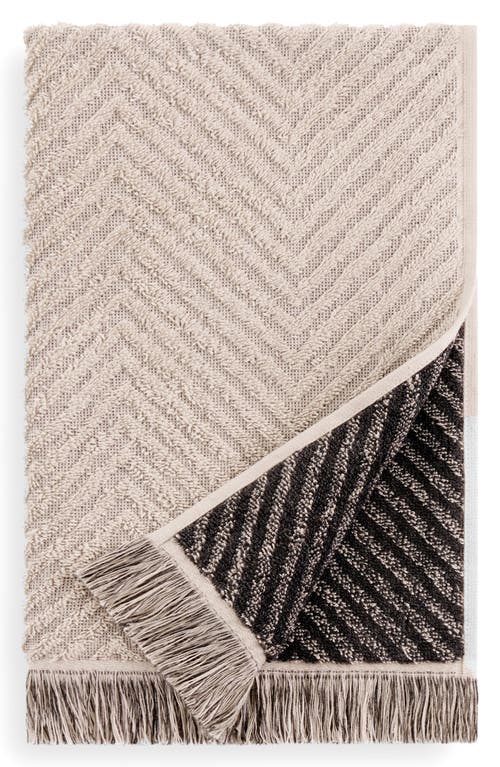 Dkny Pure 4-piece Herringbone Cotton Bath Towel & Hand Towel Set In Beige