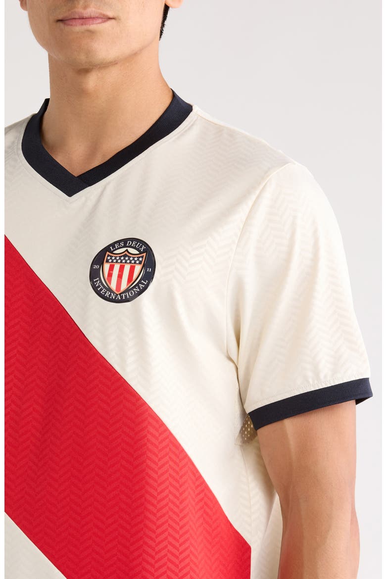 USA V-Neck Football Jersey, Alternate, color, IVORY