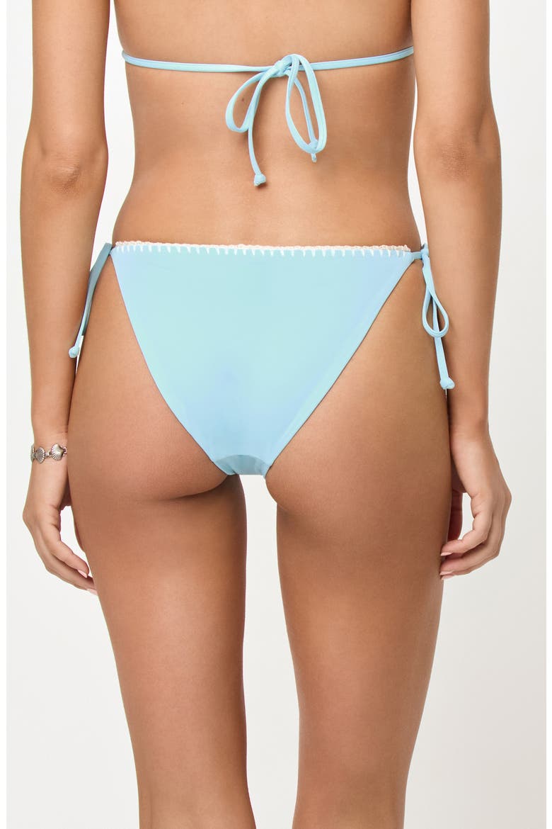 Samba Full Coverage Tie Side Bikini Bottoms, Alternate, color, TOURMALINE