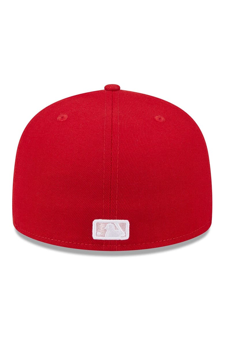 New Era Men's New Era  Red Cincinnati Reds 2024 Mother's Day On-Field 59FIFTY Fitted Hat, Alternate, color, 