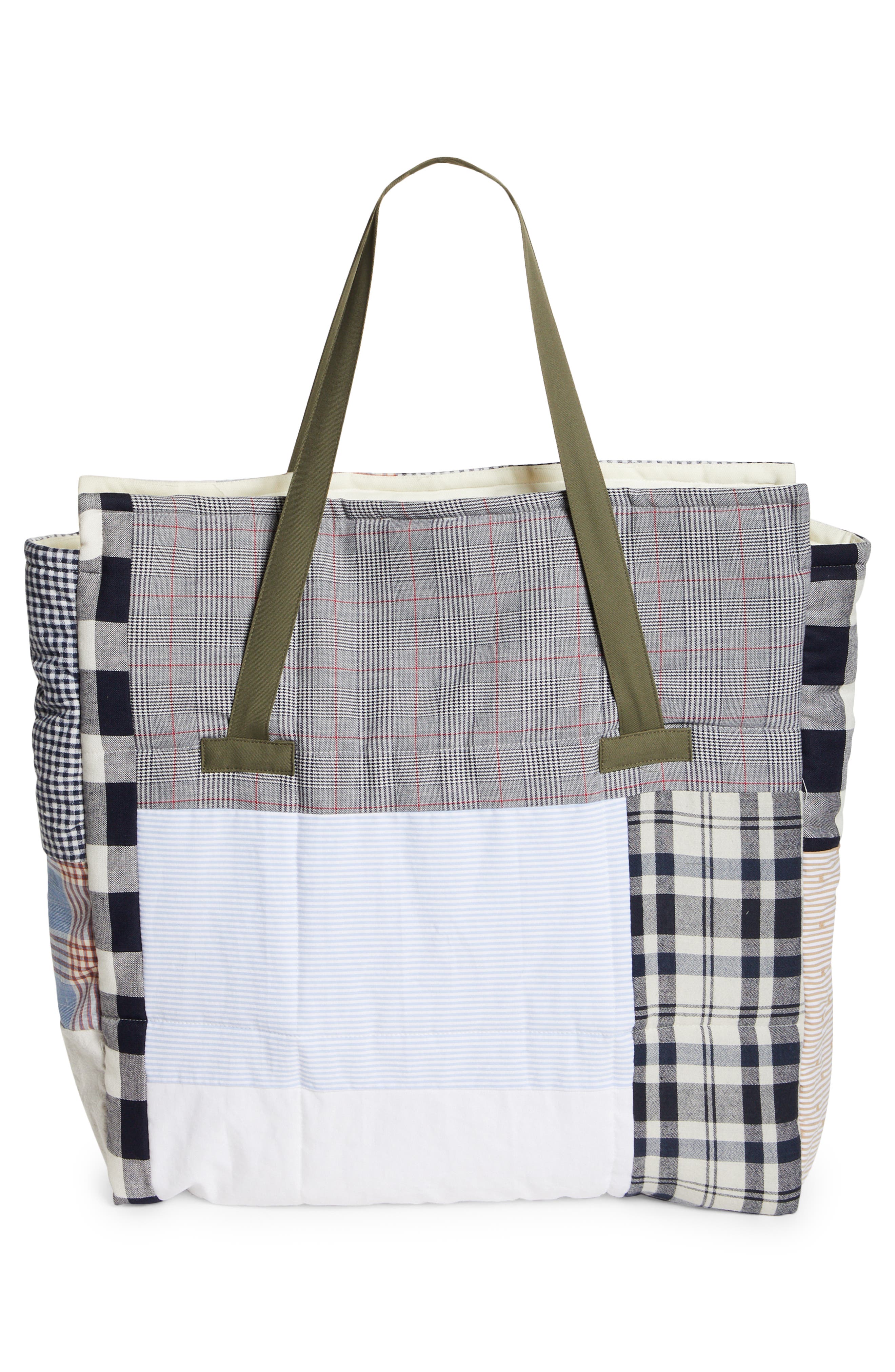 La Réunion One of a Kind Quilted Tote Bag, Alternate, color, 