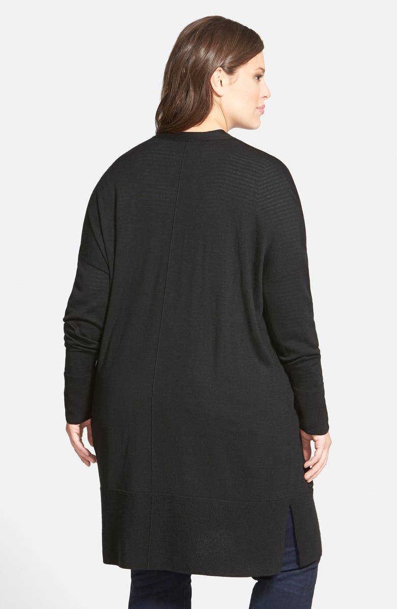 Sejour Relaxed Open Front Cardigan, Alternate, color, 