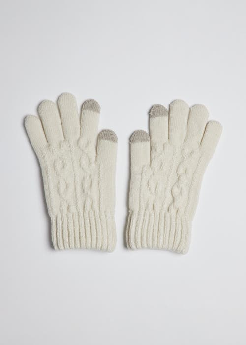Hat Attack Frosty Touch Glove In Neutral