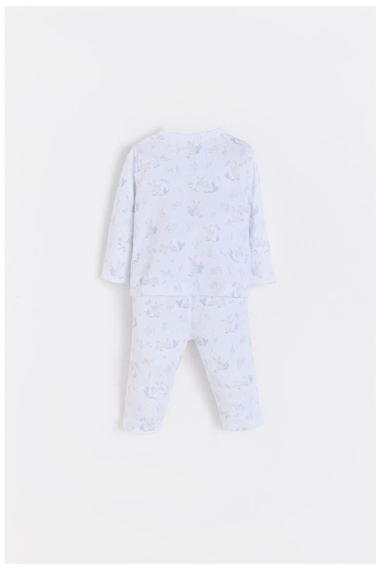 Bunny Romper Set Boys, Alternate, color, Light Blue
