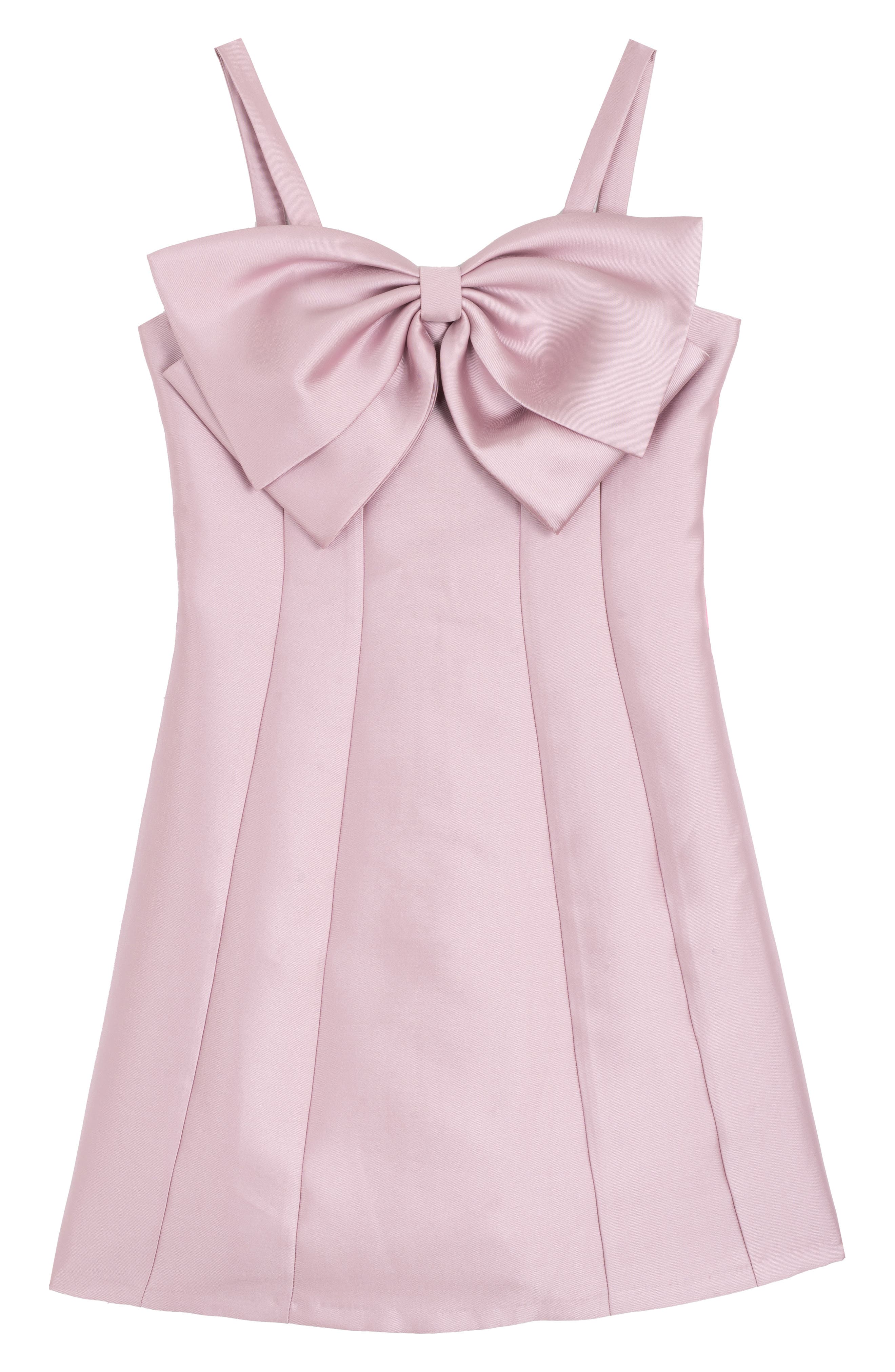 Rare Editions Kids' Bow Paneled Dress