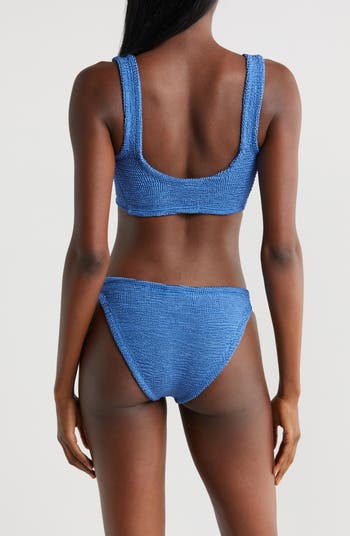 ビキニ Hunza G SS25 Swimwear (TINA BIKINI CRINKLEBLACK) Nadine_Bikini_Crinkle_Black_03
