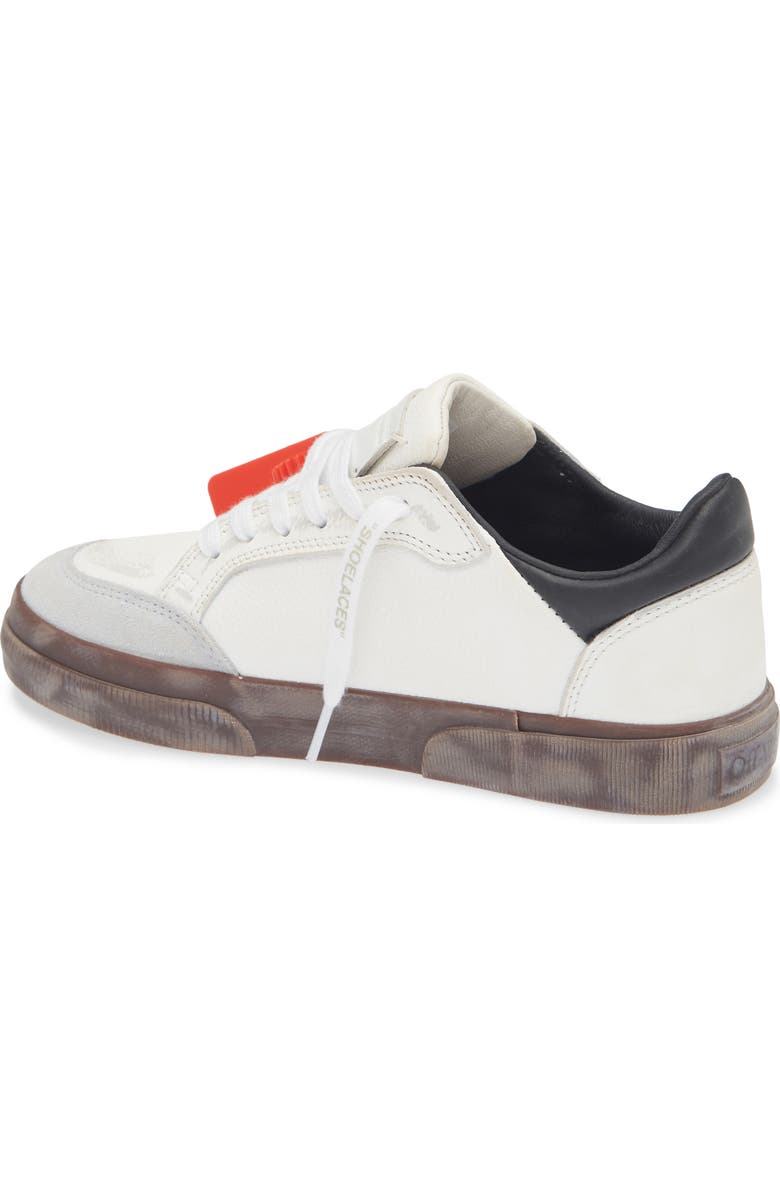 Off-White Low Vulcanized Vintage Sneaker, Alternate, color, Light Blue - Black
