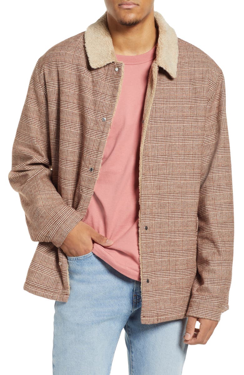 ZANEROBE Faux Shearling Lined Work Jacket, Main, color,