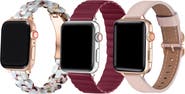 Posh Tech Assorted 3-Pack Apple Watch® Watchbands