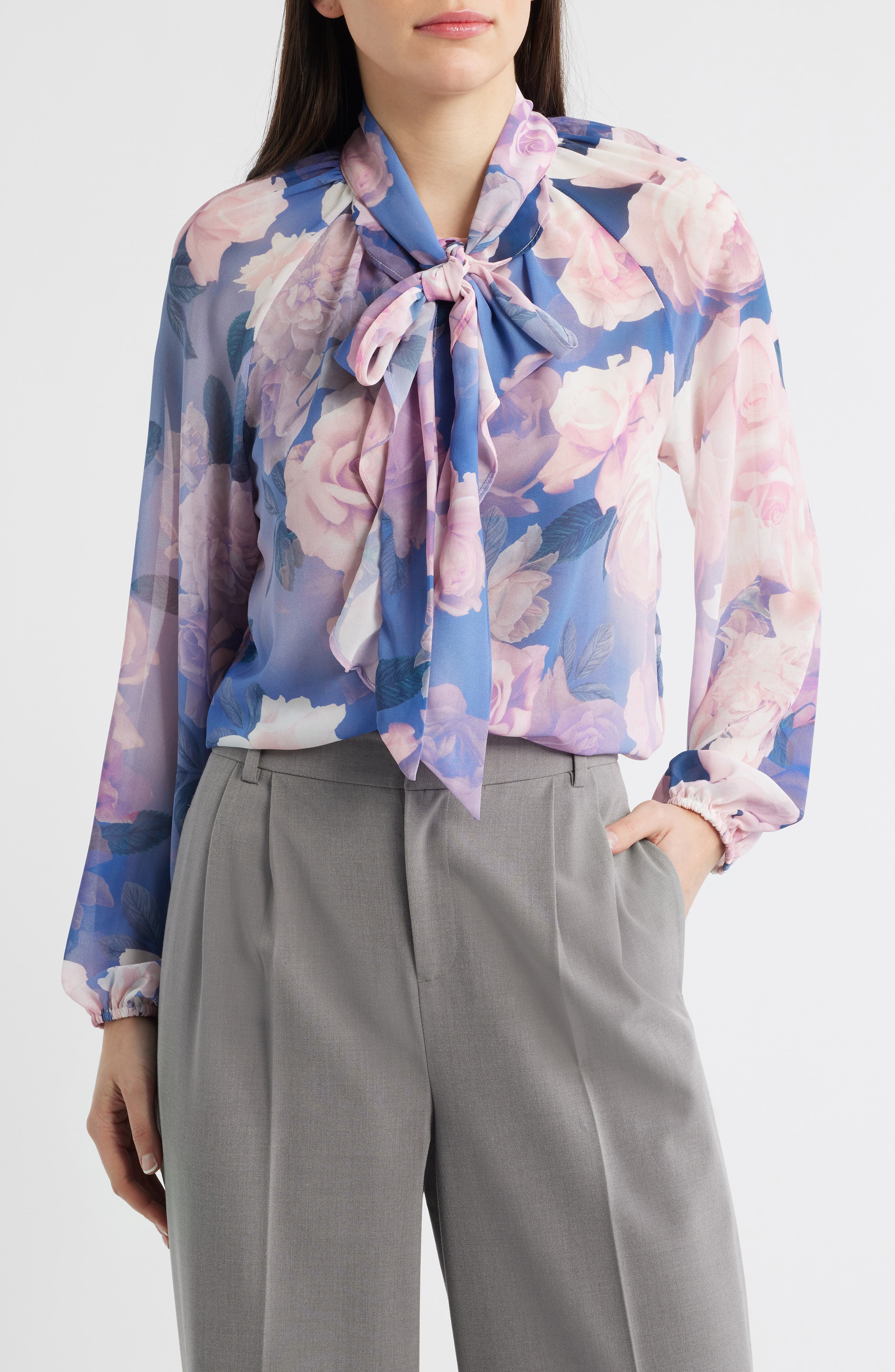 selected BLUE PETAL FLORAL