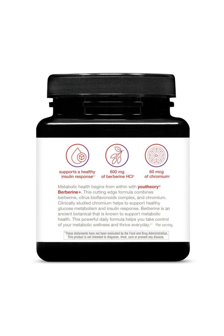 Berberine Daily Sugar Balance Supplement 600mg, Alternate, color, None