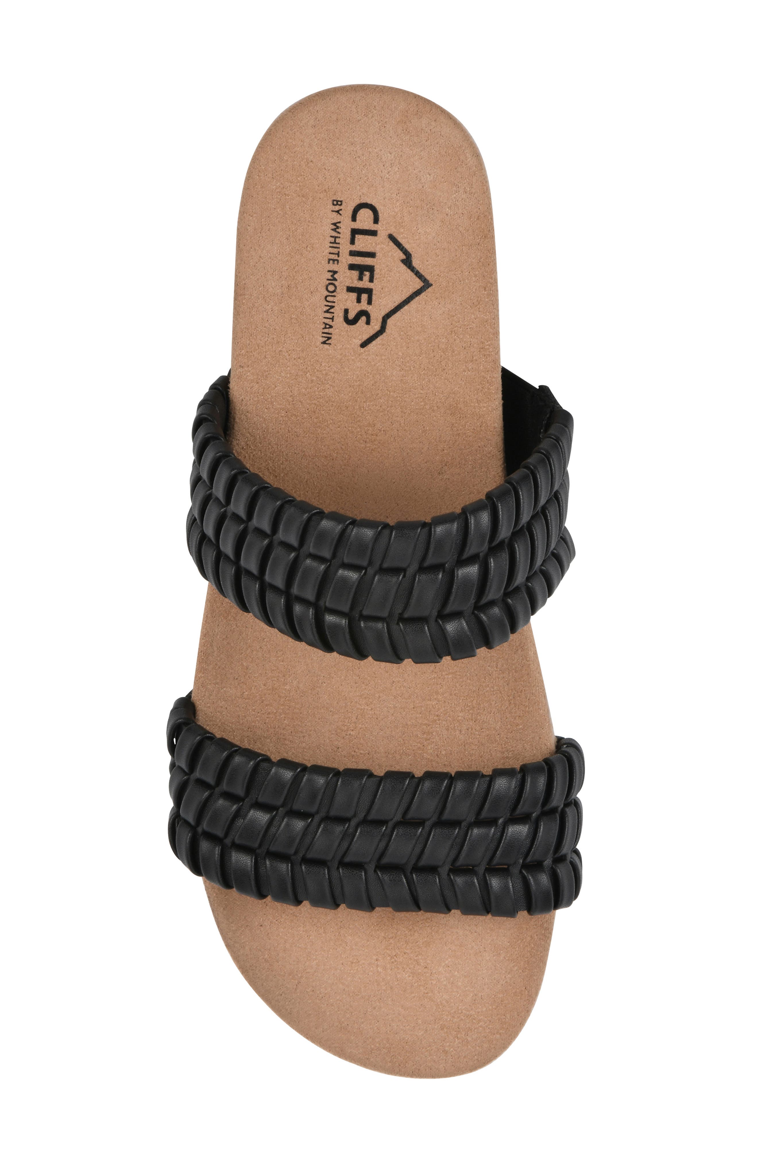 CLIFFS BY WHITE MOUNTAIN Tahnkful Weave Strap Sandal, Alternate, color, 