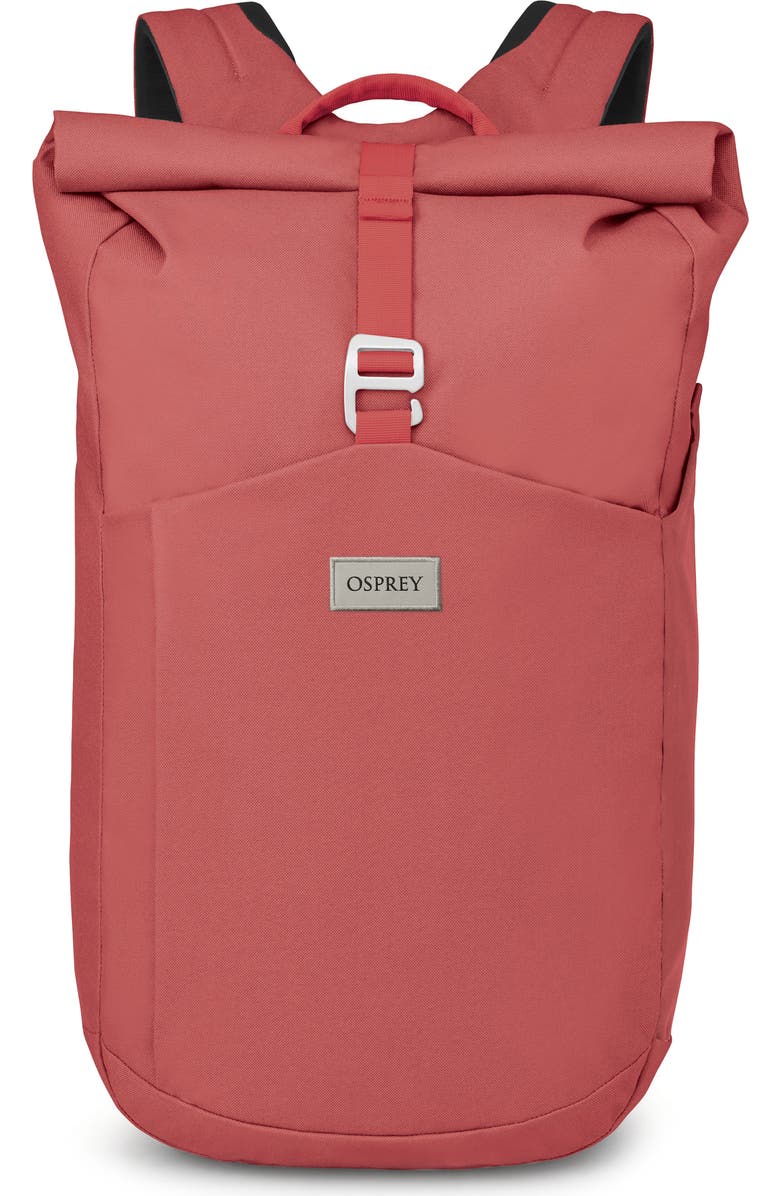 Osprey Arcane 24-Liter Roll Top Backpack, Main, color, Red Pampas