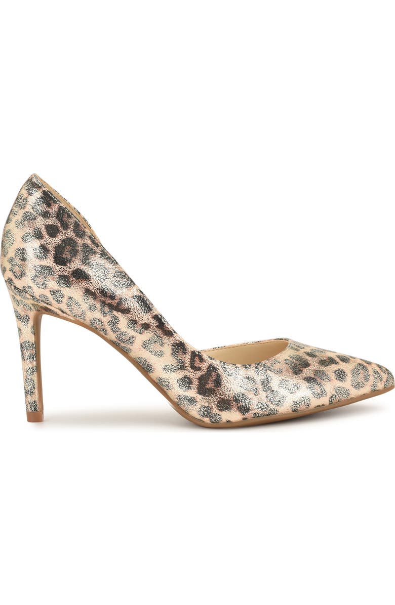 Nine West Everytime d'Orsay Pointed Toe Pump, Alternate, color, Gold 710