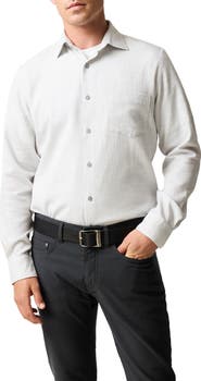 Rodd & Gunn Airtex Slim Fit Cotton Button-Up Shirt