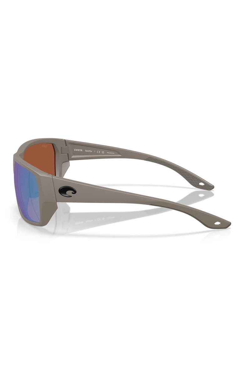 Tailfin 60mm Sunglasses, Alternate, color, MATTE OLIVE SHALE / GREEN 580G