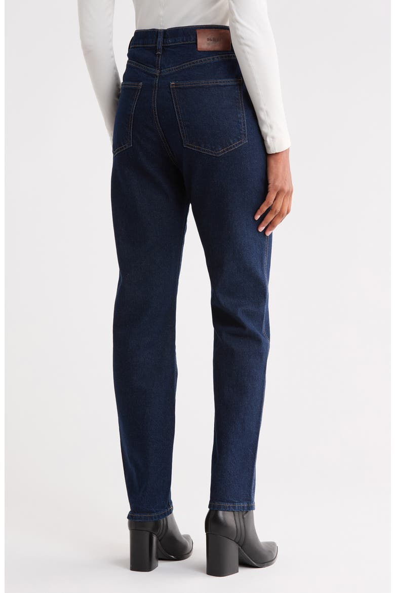 Kristy High Waist Slim Straight Leg Jeans, Alternate, color, NIGHT OUT