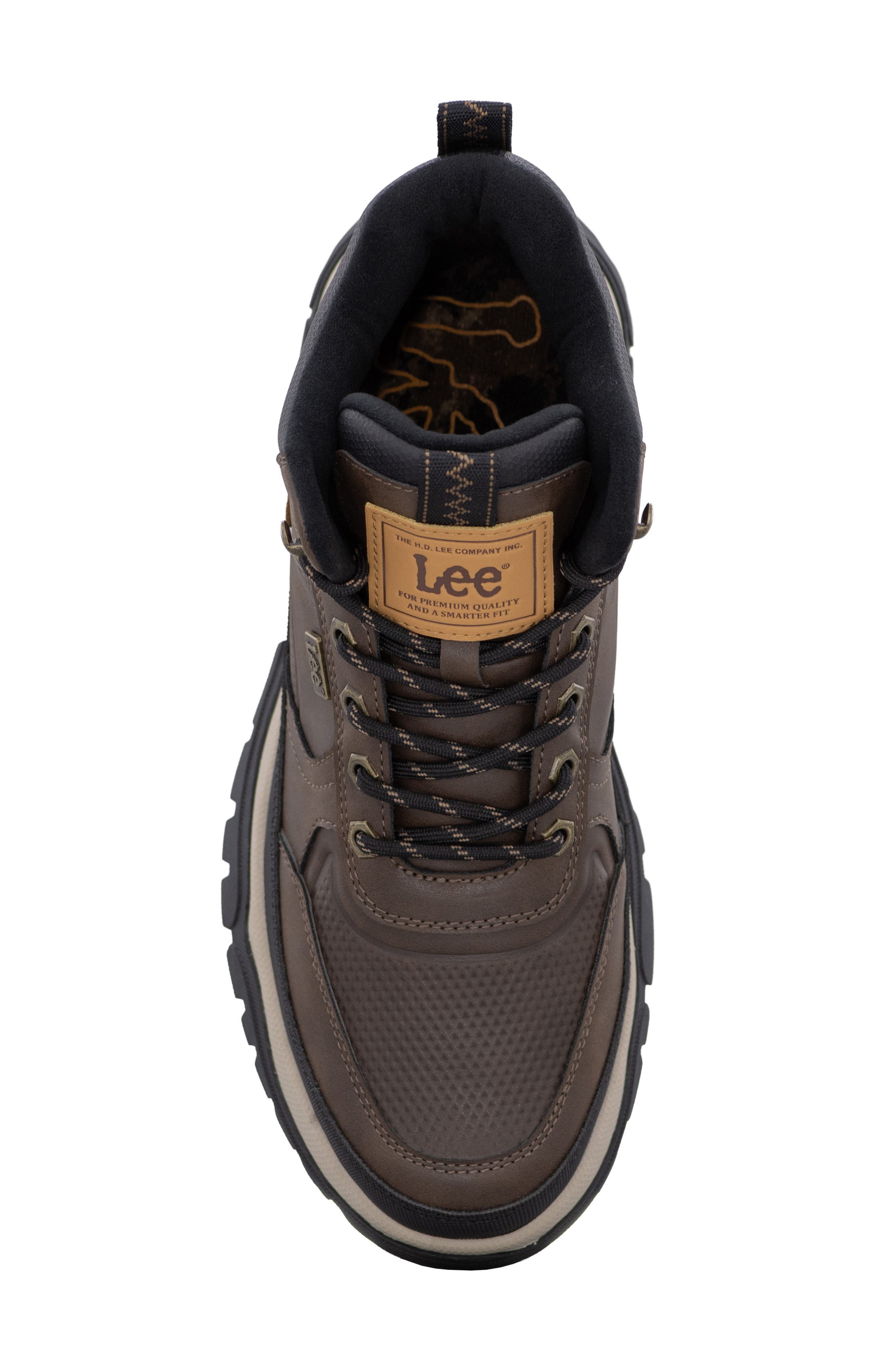 Ryder Lace Up Boot, Alternate, color, DARK BROWN/ TOBACCO