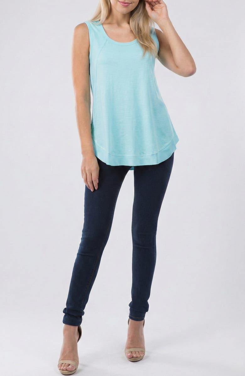 APNY Curve Hem Cotton Tank, Alternate, color, 