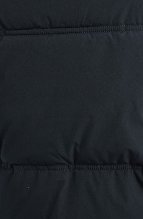 Thread & Supply Quilted Puffer Vest In Black