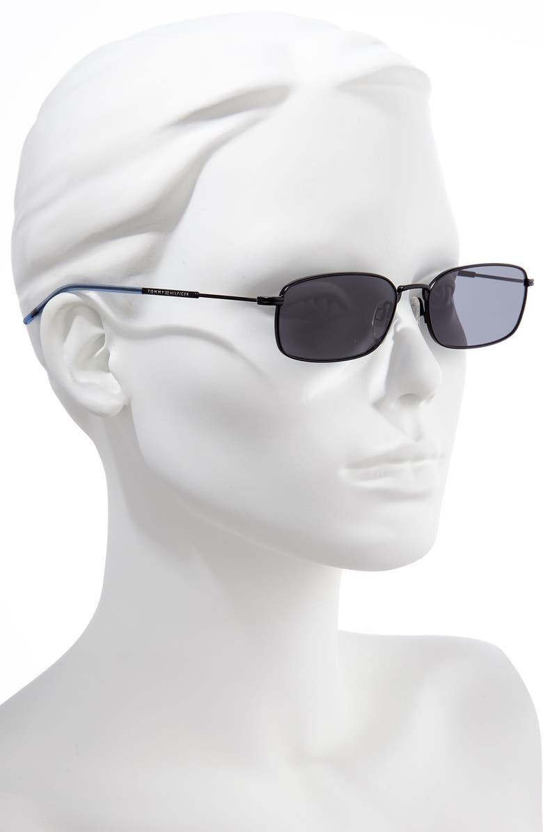 Tommy Hilfiger 55mm Rectangle Sunglasses, Alternate, color, 