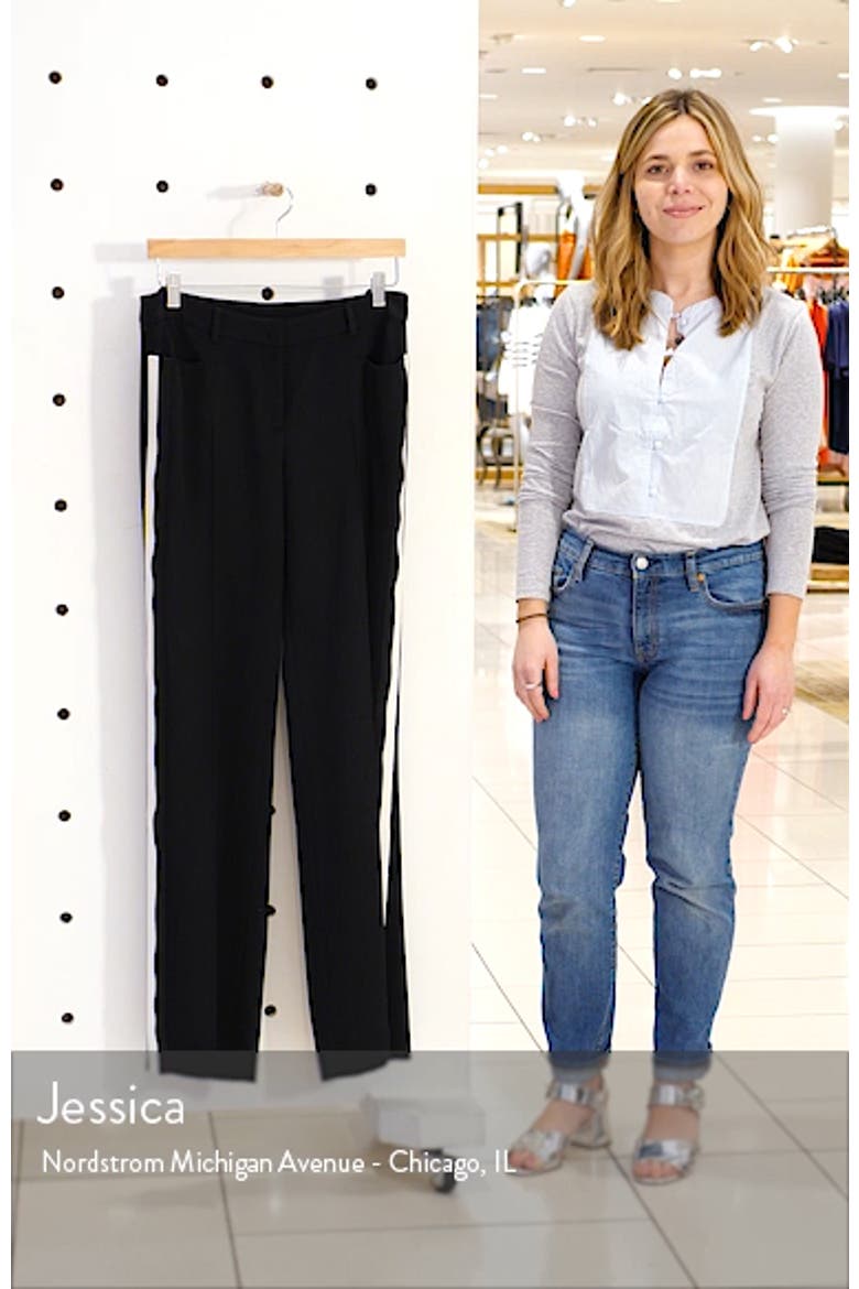 Mikka Side Stripe Wool Pants video
