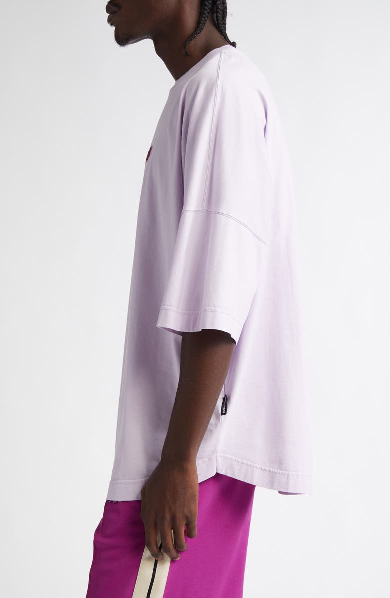 Palm Angels Neon Logo Oversize T-Shirt, Alternate, color,