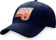 TOP OF THE WORLD Men's Top of the World Navy Auburn Tigers Slice Adjustable Hat