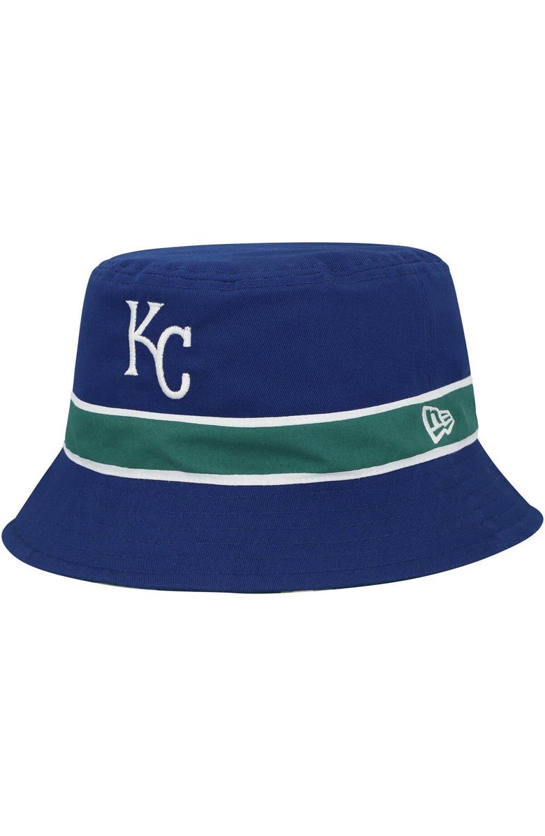 New Era Men's New Era Royal Kansas City Royals Reverse Bucket Hat, Alternate, color, 