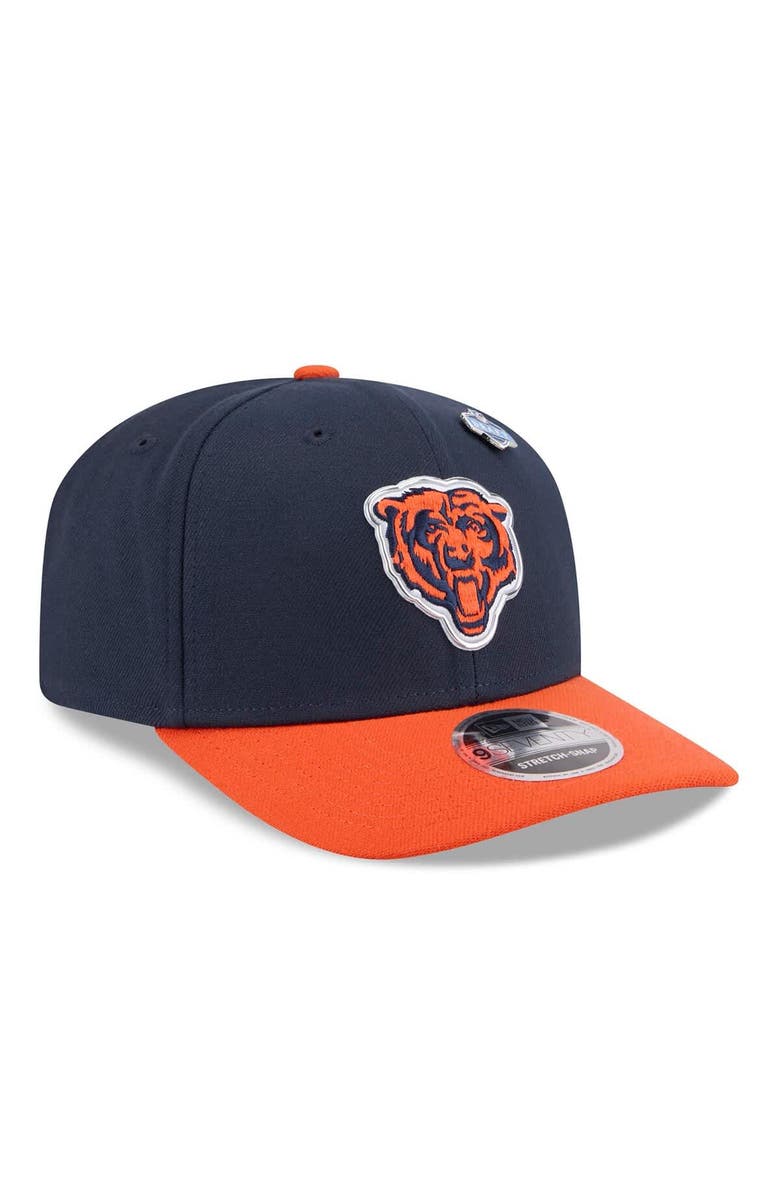 New Era Men's New Era  Navy/Orange Chicago Bears 2026 NFL Draft 9SEVENTY Adjustable Hat, Alternate, color, Navy