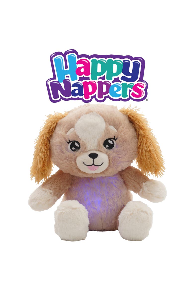 Lullabrites Brown Dog Musical Light Up Bedtime Plush, Alternate, color, Multicolored