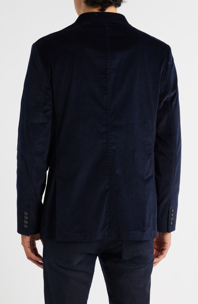 GRUNER 1949 Alfi Stretch Corduroy Sport Coat, Alternate, color, Navy