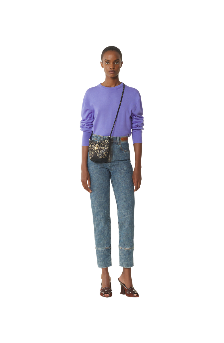 Lanvin Catch By Lanvin Small Raffia Bucket Bag, Alternate, color, Beige