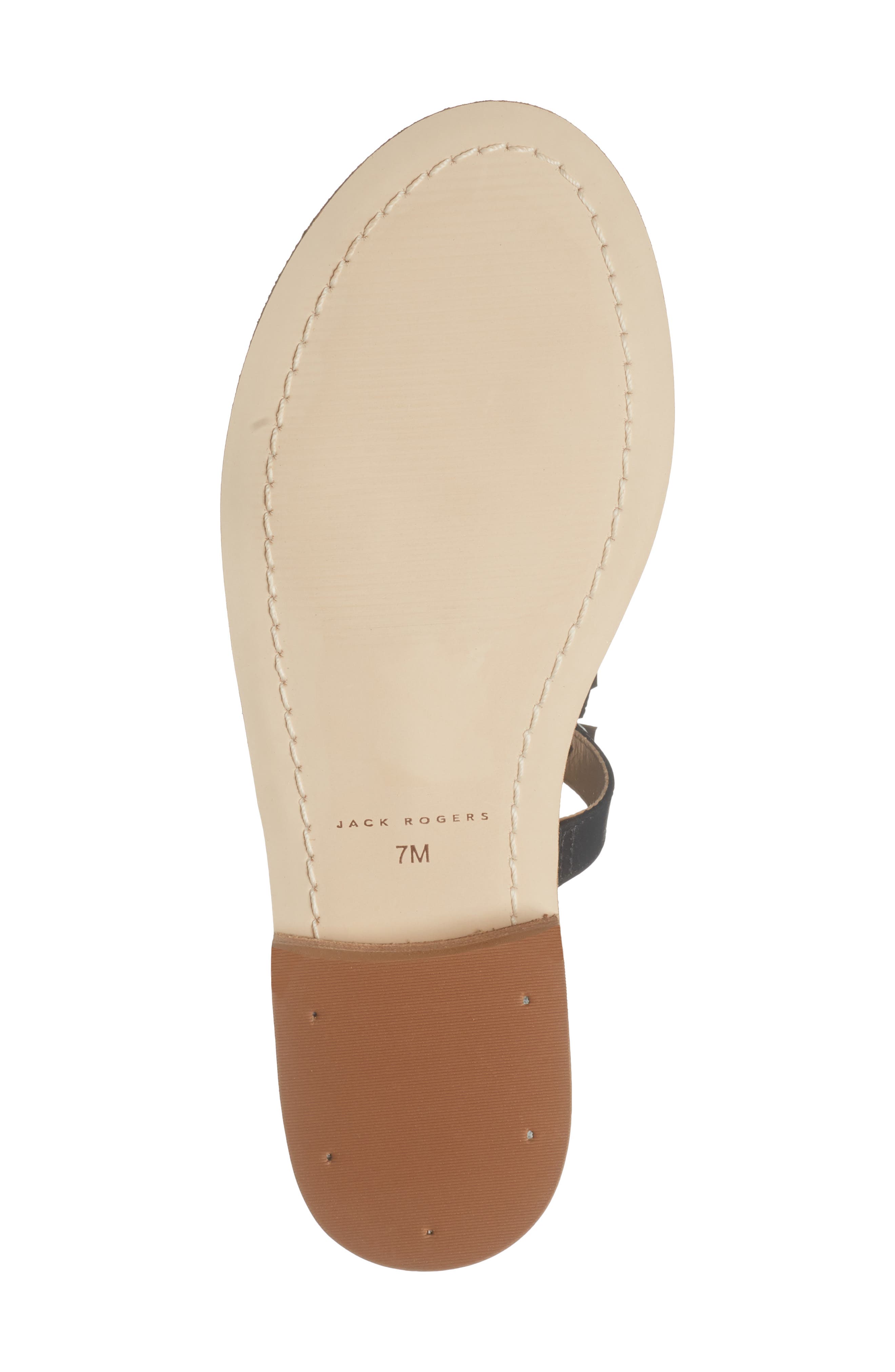 Jack Rogers Daffodil Sandal, Alternate, color, Black
