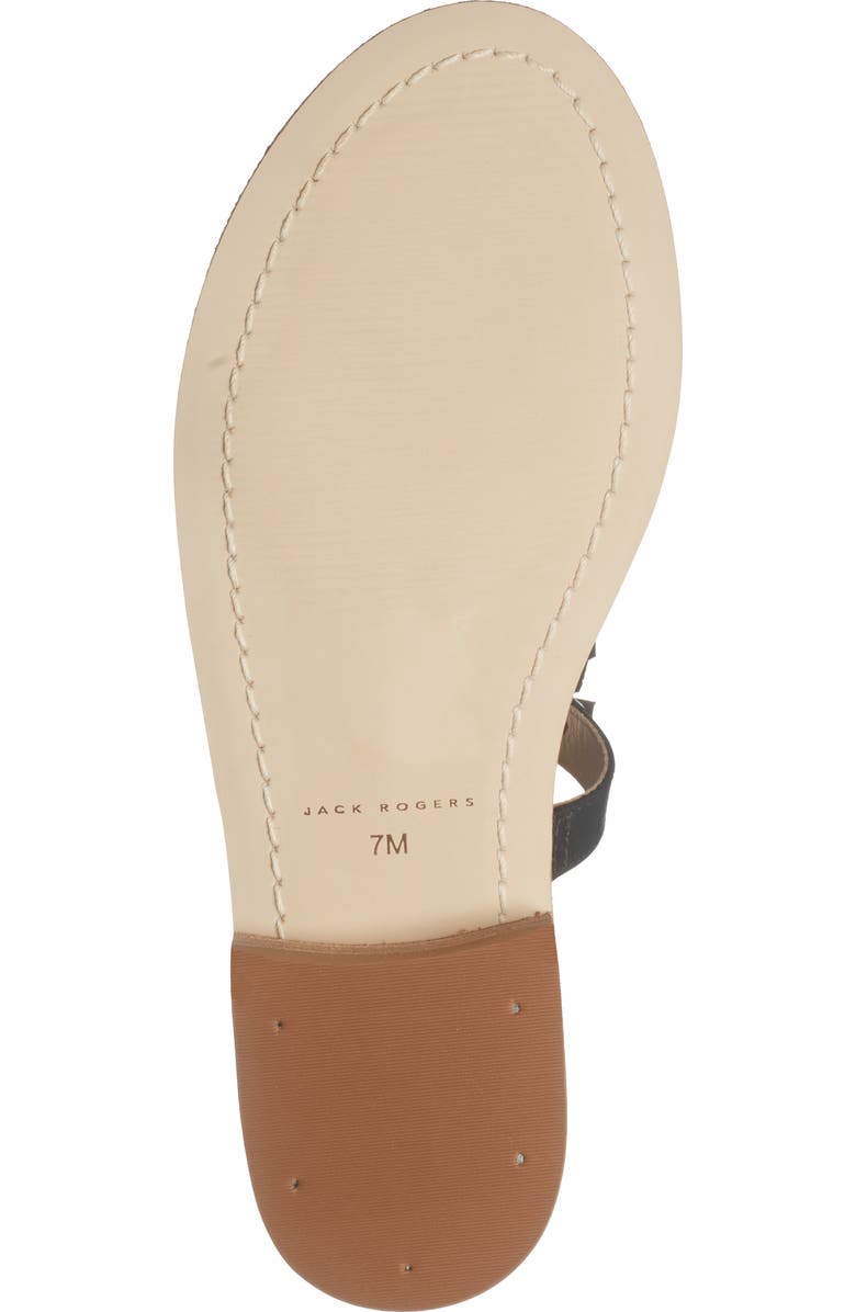 Jack Rogers Daffodil Sandal, Alternate, color, Black
