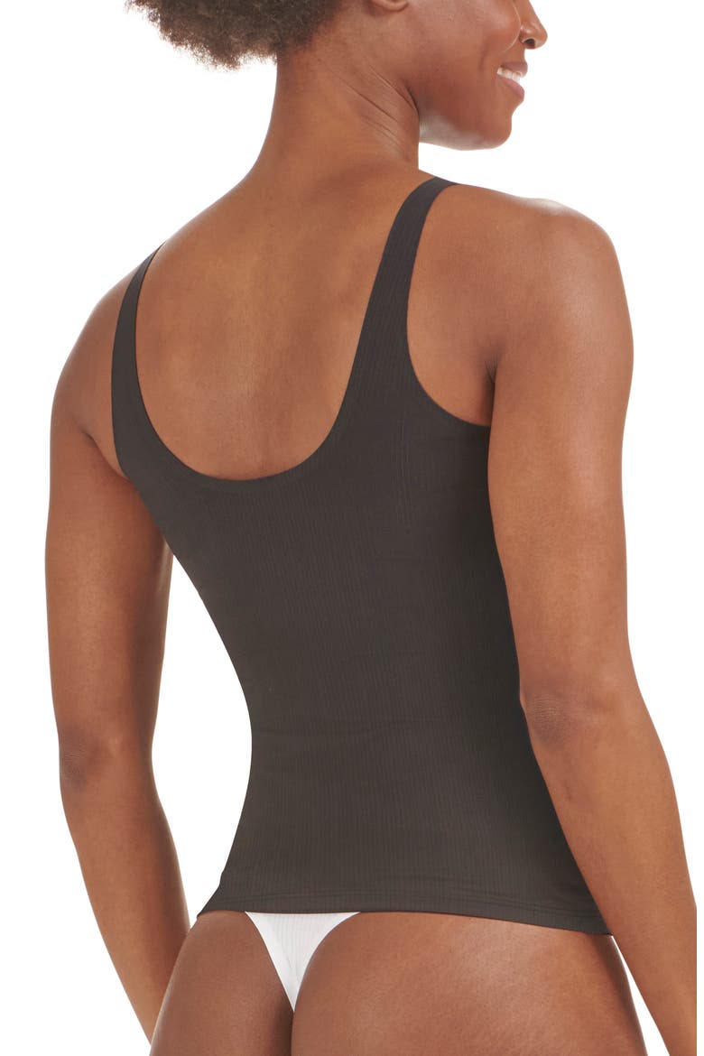 Beauty Tank Top, Alternate, color, BLACK