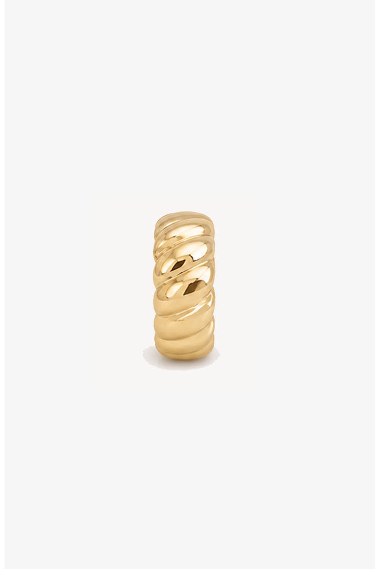 Coral Band Ring in Gold, Alternate, color, Gold