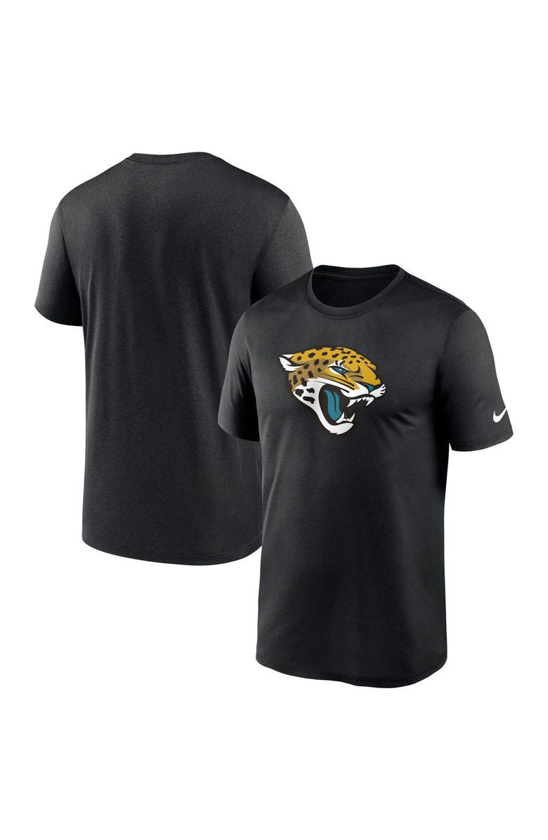 Nike Men's Nike  Black Jacksonville Jaguars Legend Logo Performance T-Shirt, Main, color, Black
