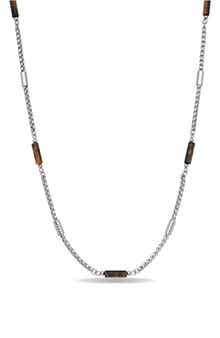EYE CANDY LOS ANGELES Colton Beaded Chain Necklace