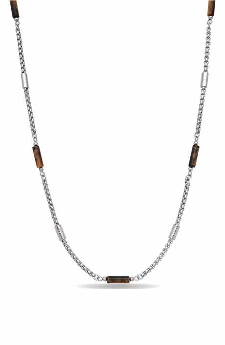 EYE CANDY LOS ANGELES Colton Beaded Chain Necklace