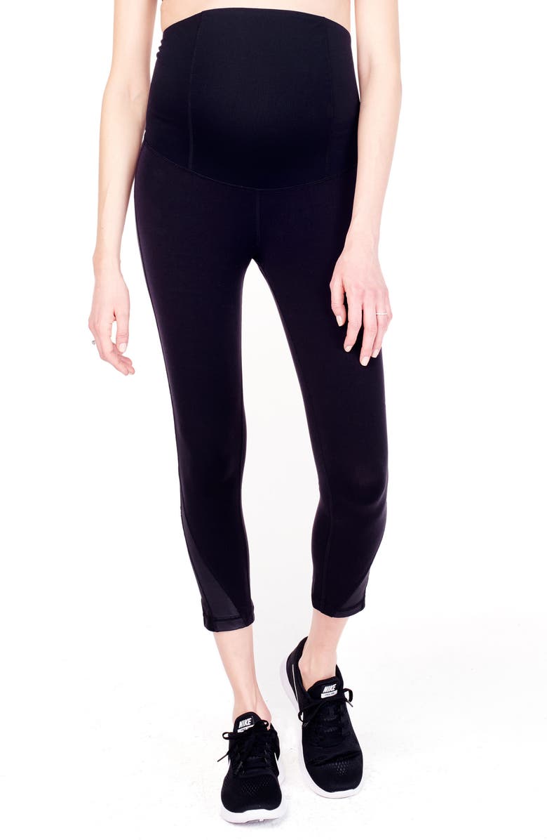Ingrid & Isabel<sup>®</sup> Active Maternity Capris, Main, color,